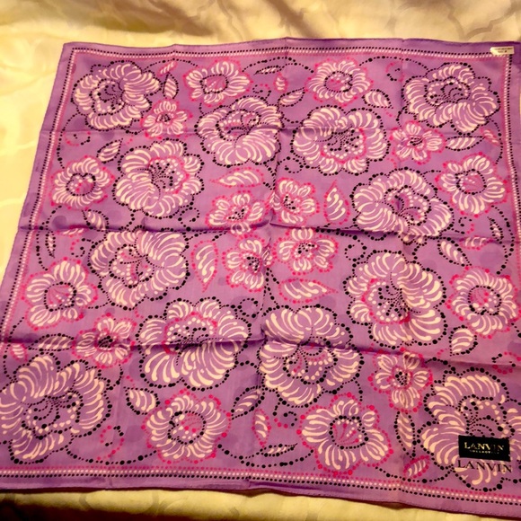 Lanvin collection handkerchief/scarf - Picture 2 of 7